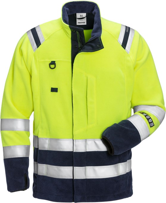 122233-171-b1 Fristads 122233 Flamestat High Vis Fleecejacke 4063 ATF