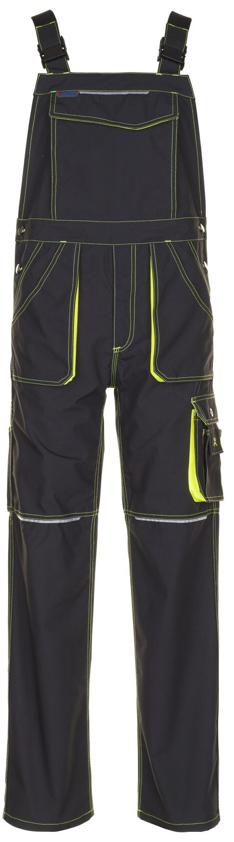 BasaltNeon_6230_360_vorne Planam Basalt Neon Dungarees