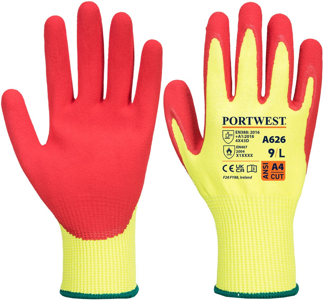 pppp Portwest A626- Nitrile Cut Protection Gloves Level D