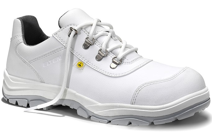 Elten Dean Rubber 7279301 Sicherheitshalbschuhe Low ESD S2 HI Typ 1 white