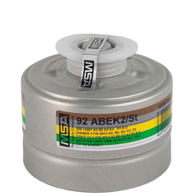 MSA Auer combination filter 92 ABEK2/St 10097996
