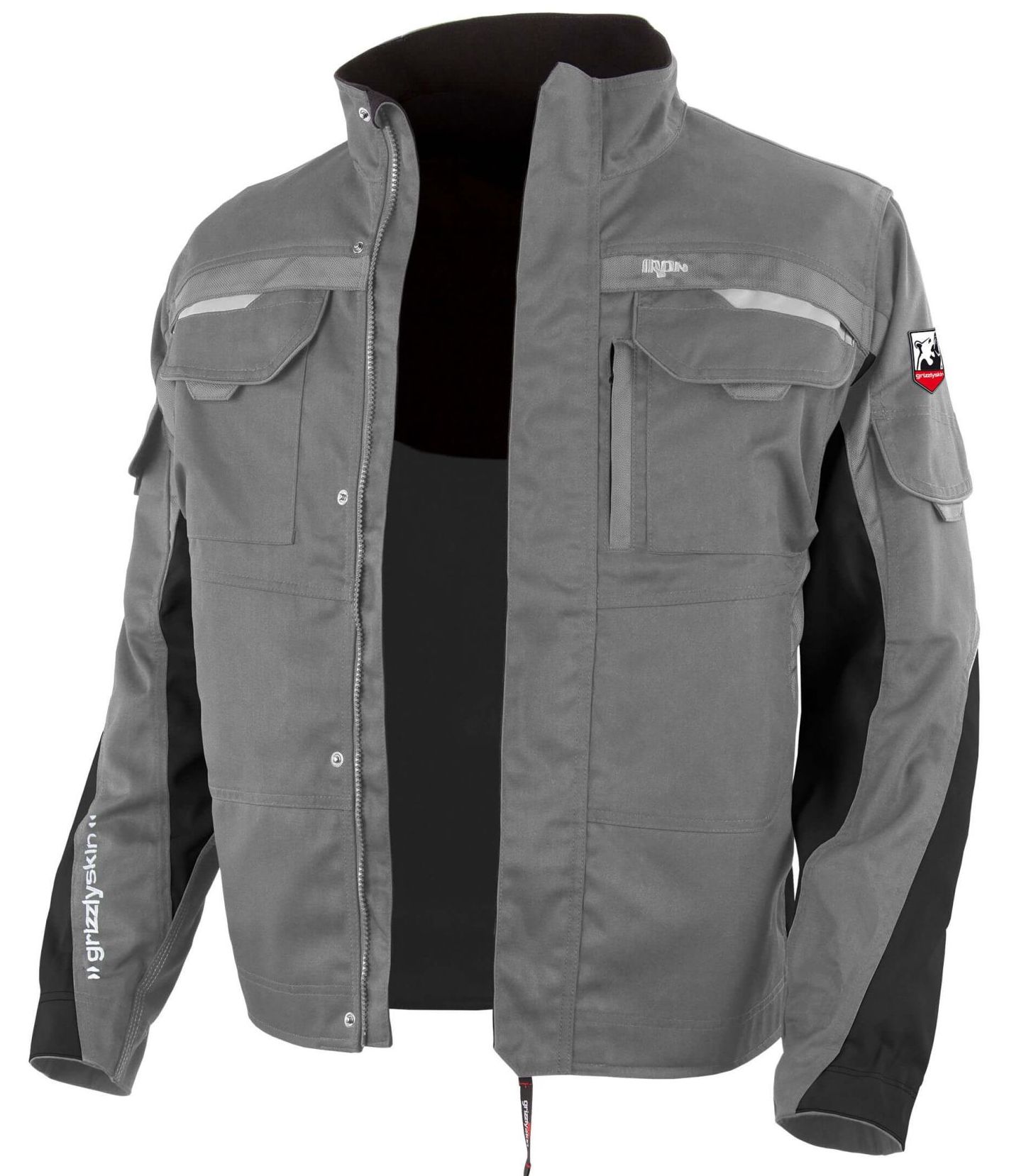 Q-NM-43100-3905-S-Grau-Schwarz - Grau-Schwarz