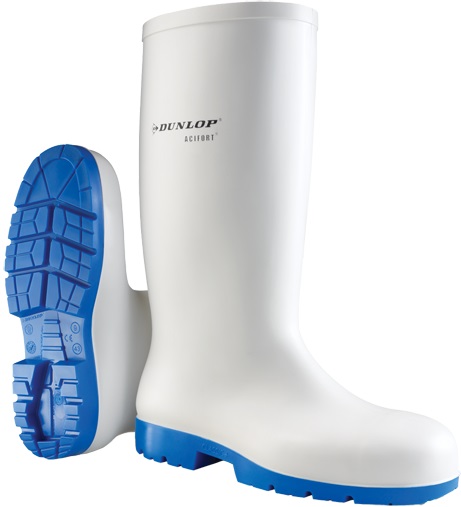 Dunlop Acifort Classic+ Safety Stiefel A181331 weiß S4