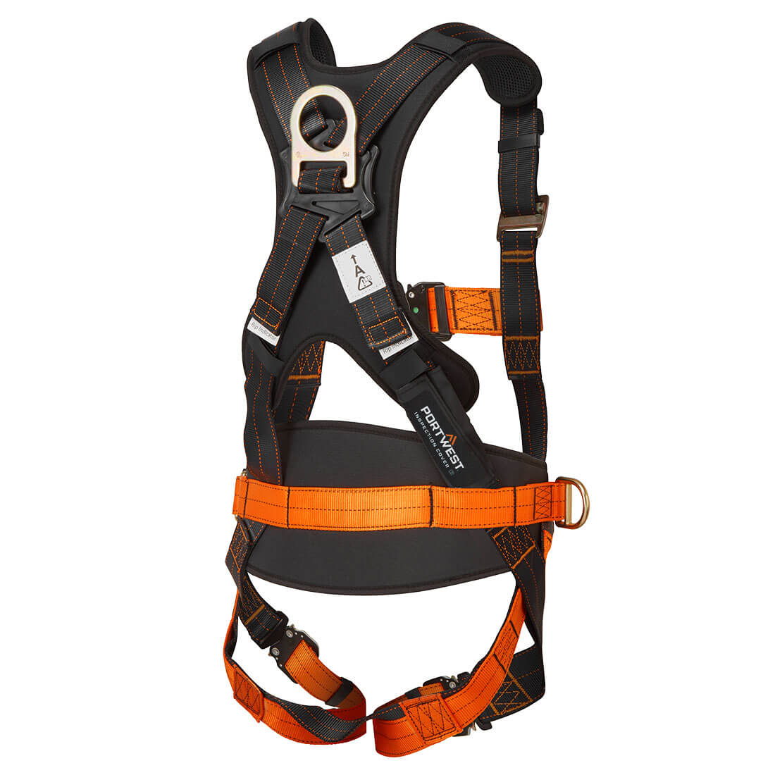 Portwest FP73 - Portwest Ultra 3-Punkt-Auffanggurt Schwarz/Orange