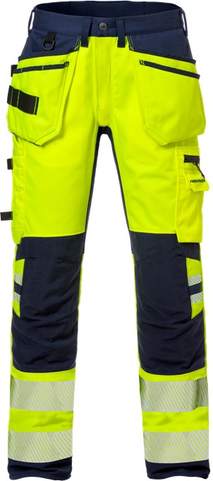 2f17a8702ca4a392a0ff43c297a4bcb1 Fristads 127734 High Vis Handwerker Stretch-Hose 2707 PLU