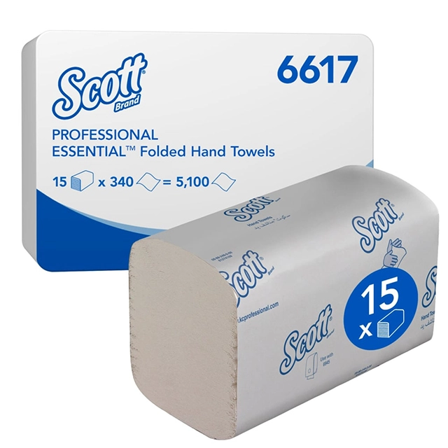 Scott Essential Falthandtücher Interfold 6617