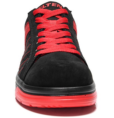 729925 Schuhe | ESD Breezer Low S1 & ESD schwarz-rot Industriebedarf Halbschuhe Arbeitsschutz Fußschutz XX10 | Elten | - CAS-Technik