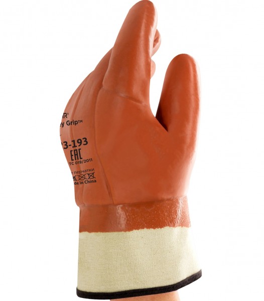 Ansell Winter Monkey Grip 23-193 PVC-Schnittschutzhandschuhe Level B