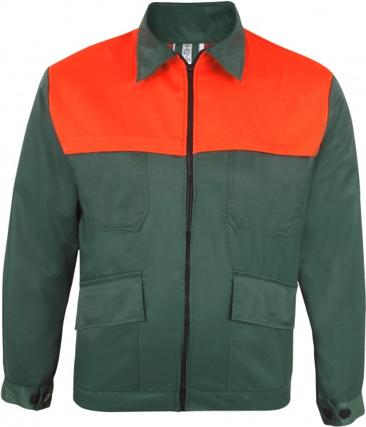 Prevent FJ Waldarbeiter-Jacke grün-orange