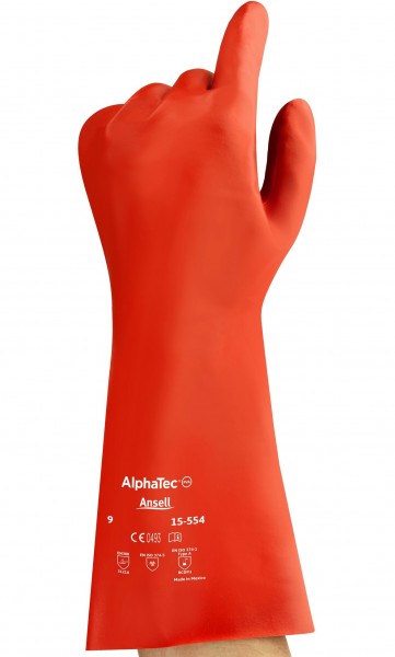 Ansell AlphaTec 15-554 PVA-Chemikalienschutzhandschuhe