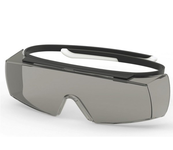 uvex 9169081 super OTG Schutzbrille für Brillenträger PC grau
