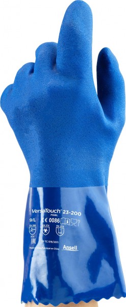Ansell AlphaTec 23-200 PVC-Chemikalienschutzhandschuhe