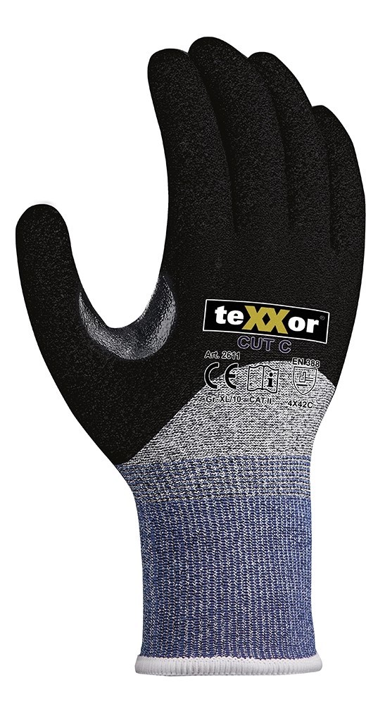 TeXXor® Topline Nylon-Strickhandschuhe NITRIL BESC Produktbild-Vorschau 8